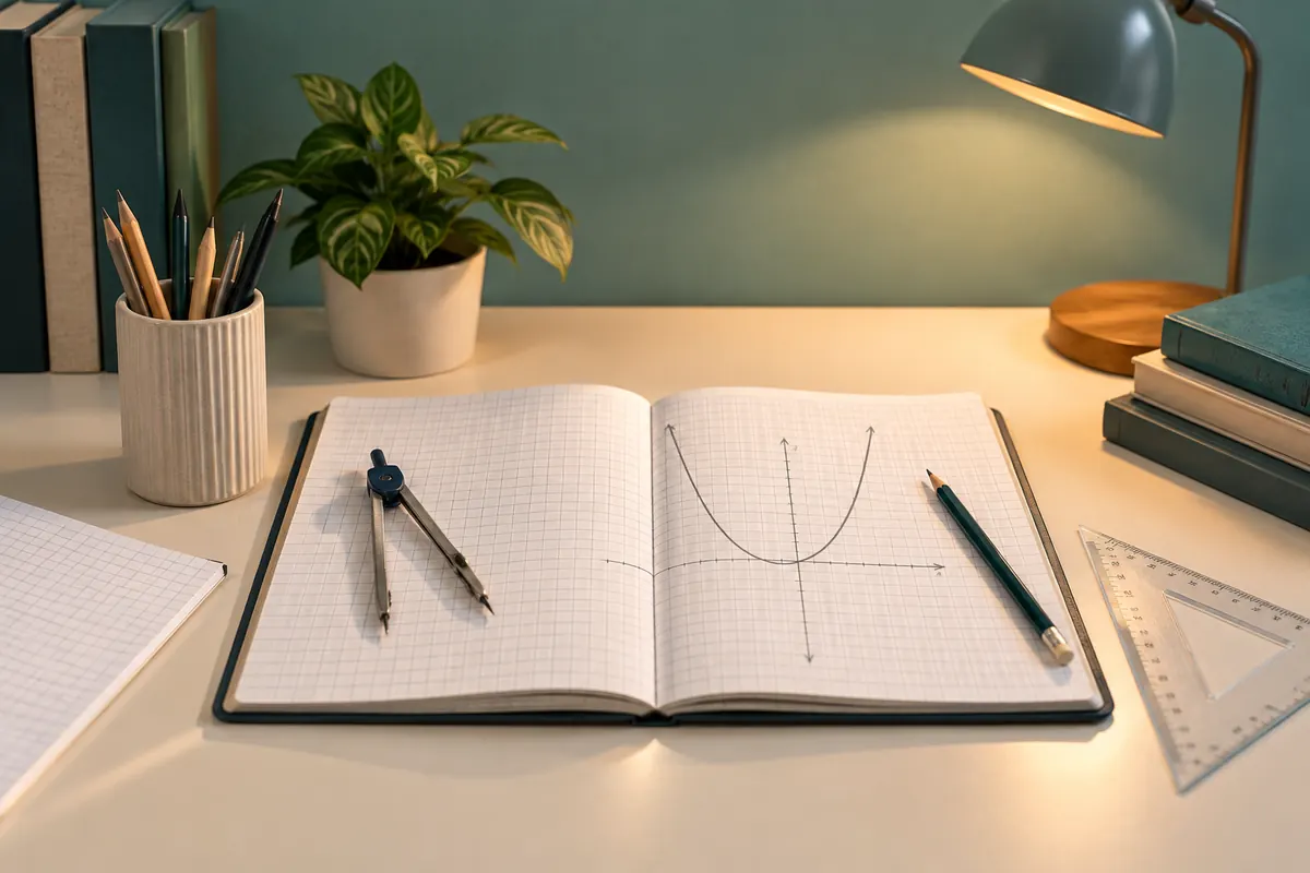 Kertas graf dan lakaran parabola untuk Matematik Tambahan
